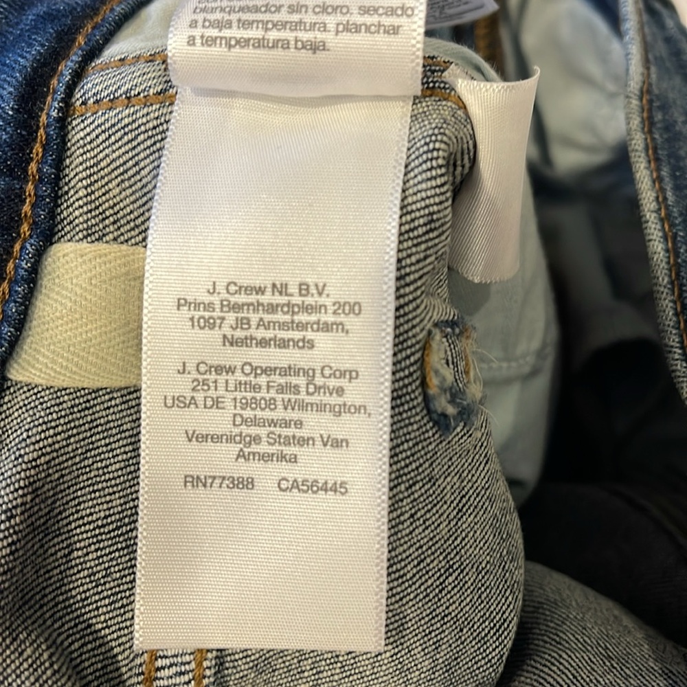 “Madewell Dark Wash Stovepipe Slim Jeans | Women’s 27 | NWT Midrise inseam 31" - Picture 13 of 17